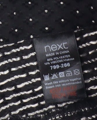 Womens UK Size 12 NEXT   Black Trousers