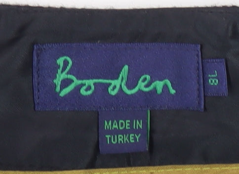 Boden Women's Black Wool Pencil Skirt Size 18