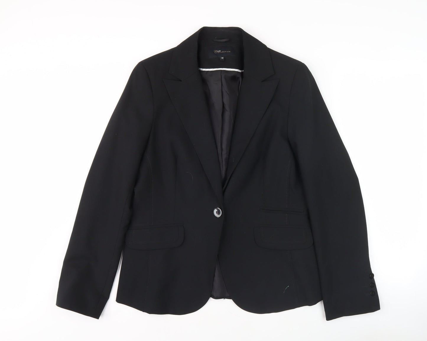 Evie Collection Women's Black Blazer Size 14