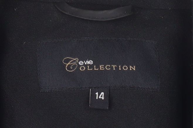 Evie Collection Women's Black Blazer Size 14