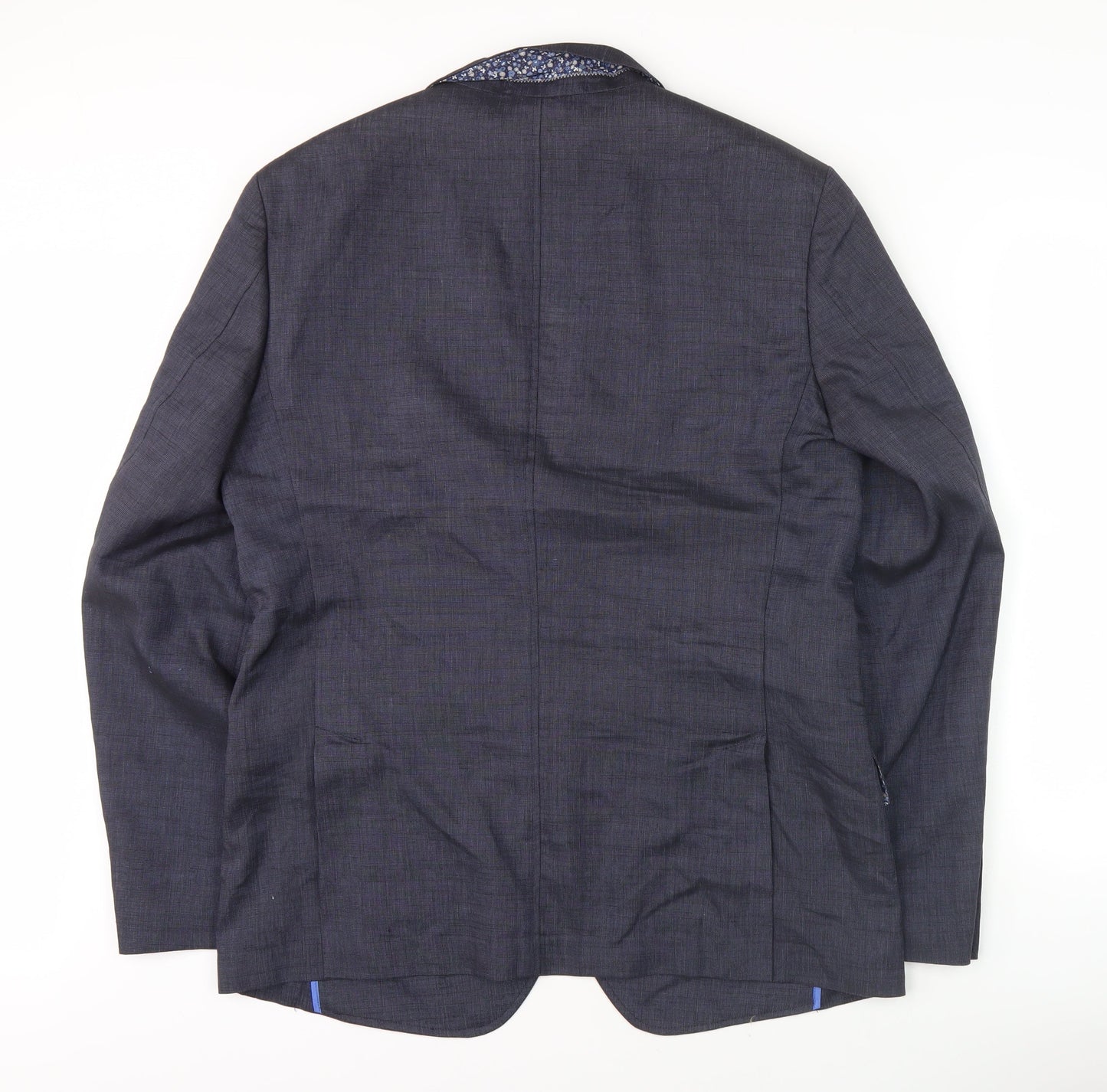 Mens UK Size 42 Marks and Spencer Regular Blue Suit Jacket
