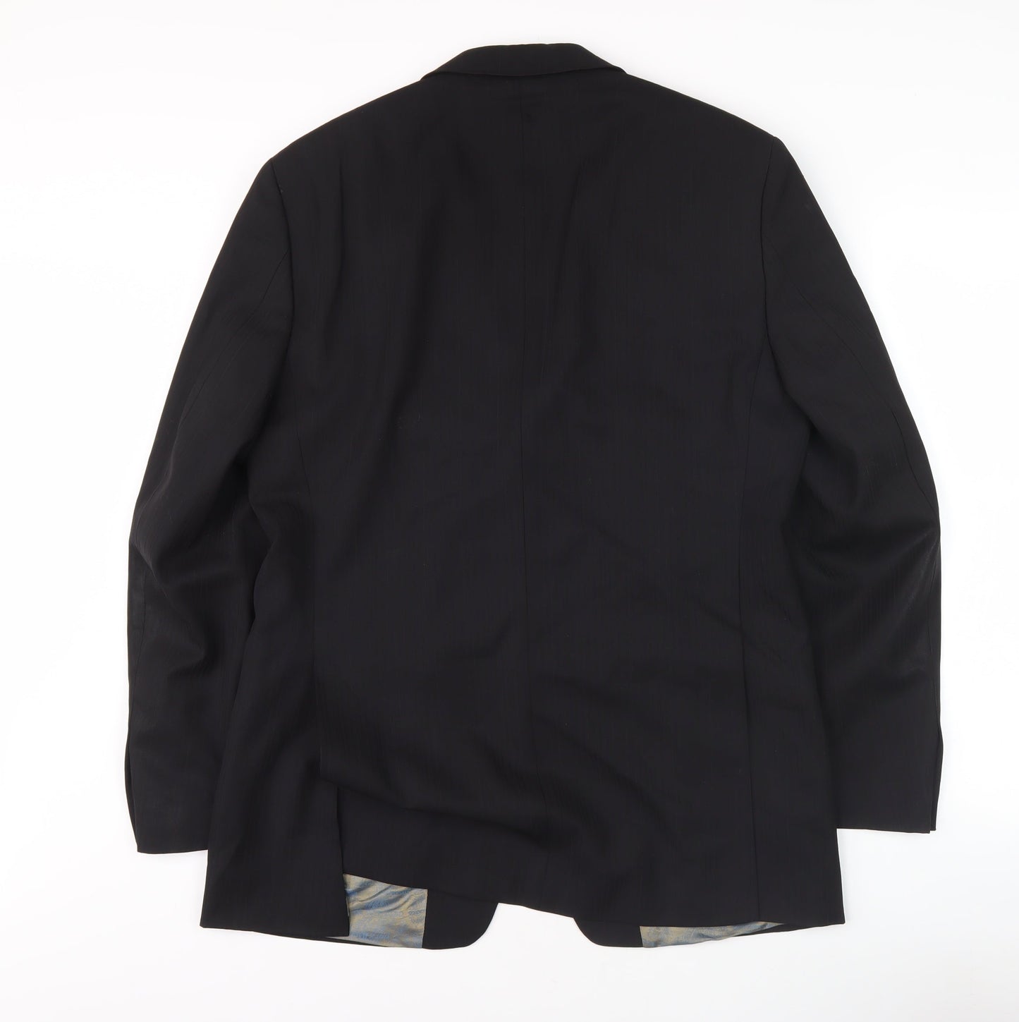 Mens UK Size 38 Remus Uomo Regular Black Suit Jacket