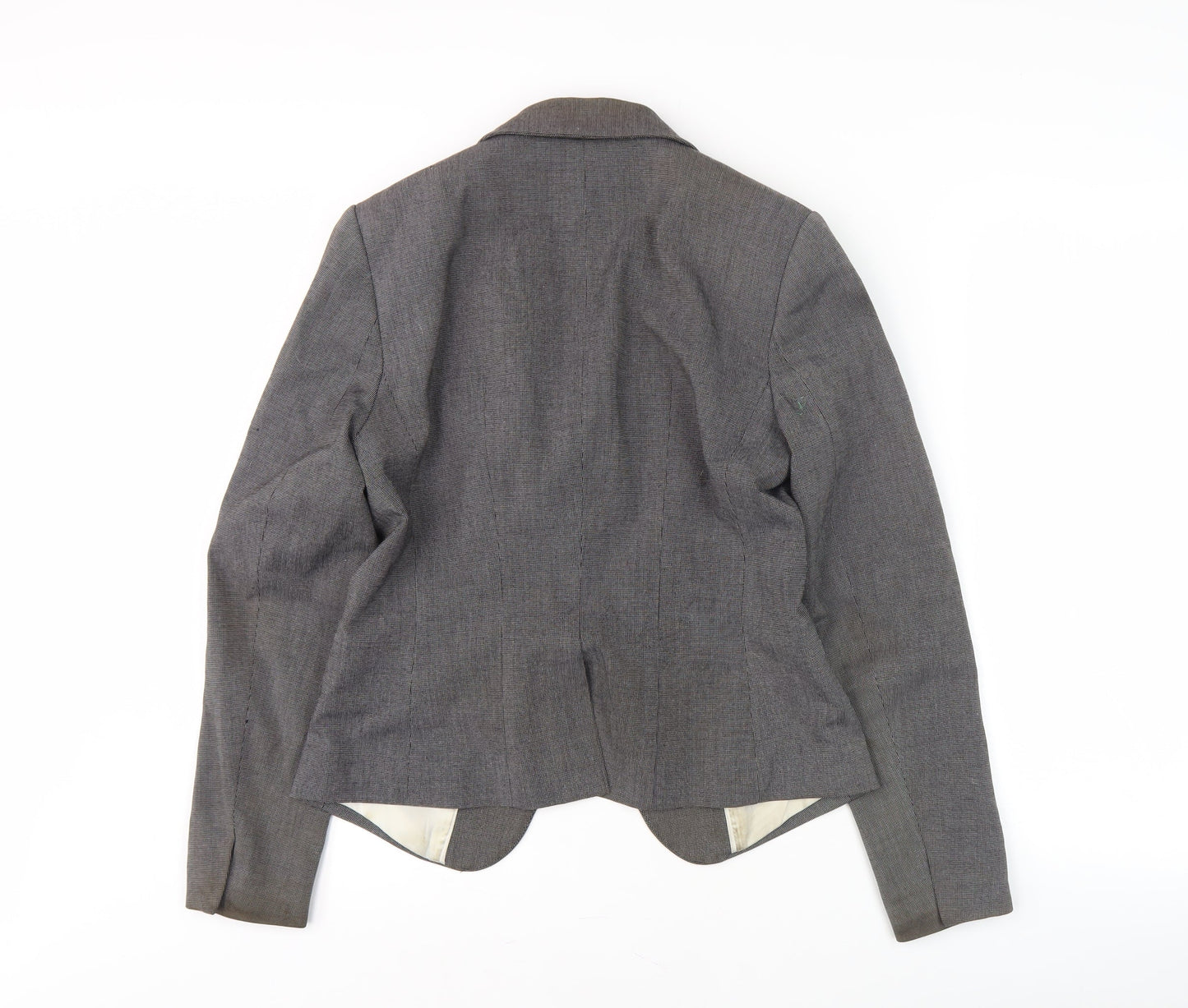 H&M Women's Grey Blazer, Size 10, Regular Fit