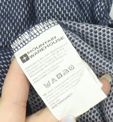 Mountain Warehouse Men's Blue Polo Shirt S