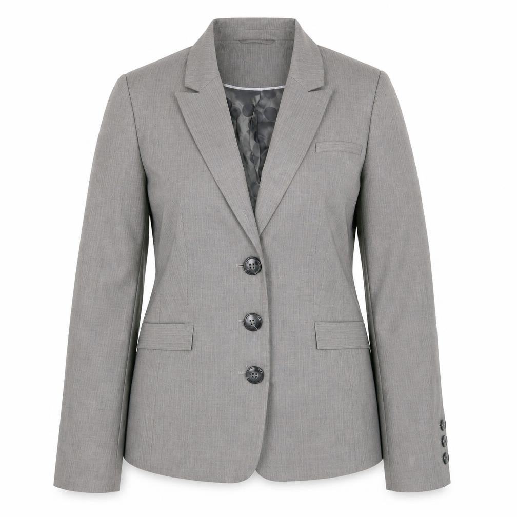 Womens UK Size 14 Long Tall Sally Regular Grey Suit Jacket