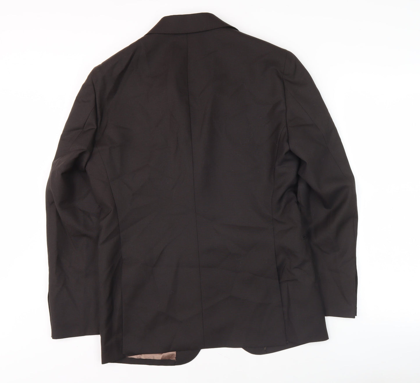 Sarto Men's Brown Wool Suit Jacket M Single-Breasted