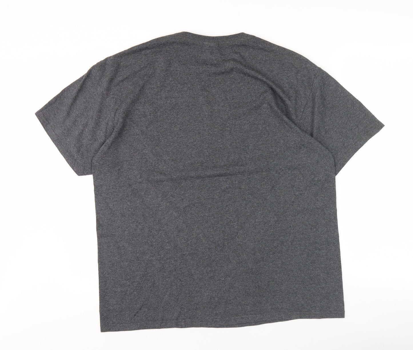 Mens UK Size L Delta Pro Weight Grey  T-Shirt