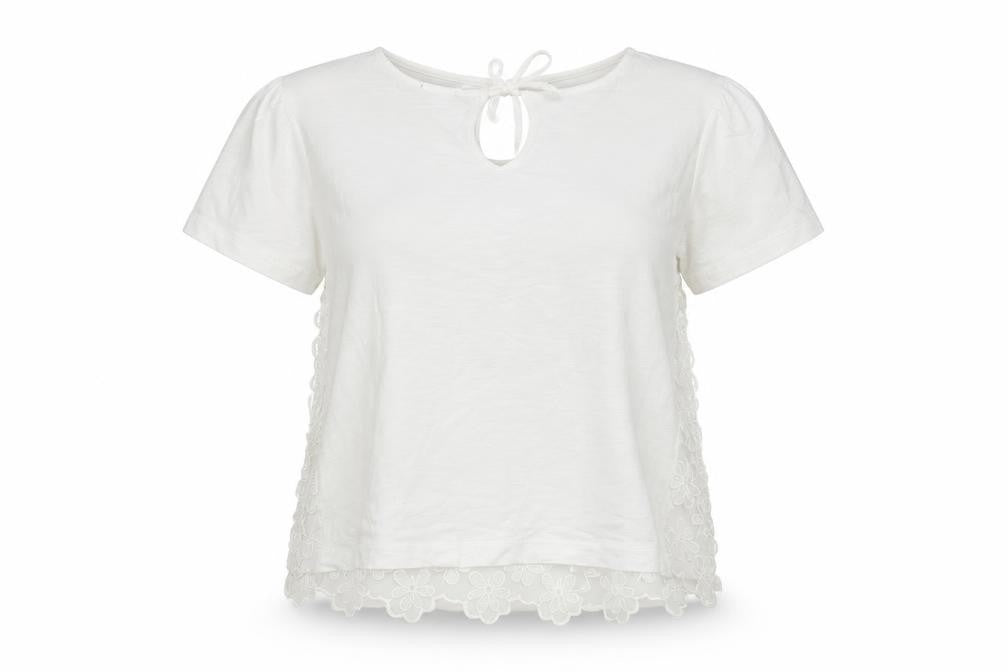 Womens UK Size 14 Soon White Basic Blouse