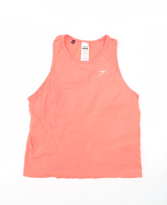 Gymshark Women’s Pink Gym Tank Top S