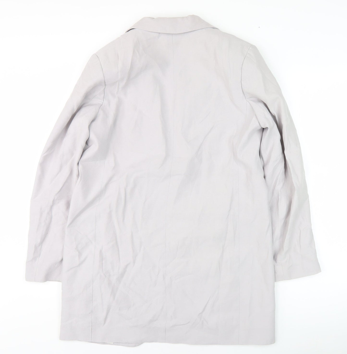 H&M Women's White XS Blazer Regular Fit