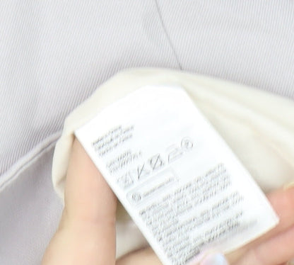 H&M Women's White XS Blazer Regular Fit