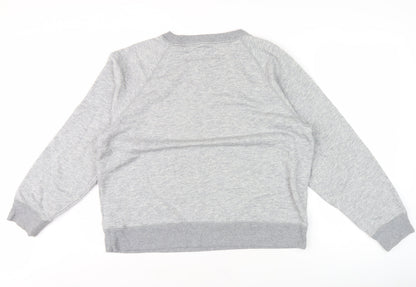 Mens UK Size L American Eagle Grey Pullover Sweatshirt