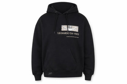 Mens UK Size M Pull&Bear Black Pullover Hoodie