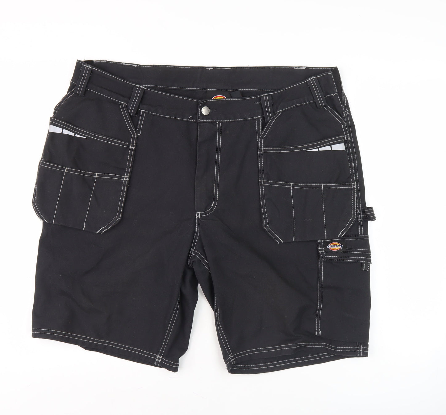 Dickies Mens Black Cargo Shorts L