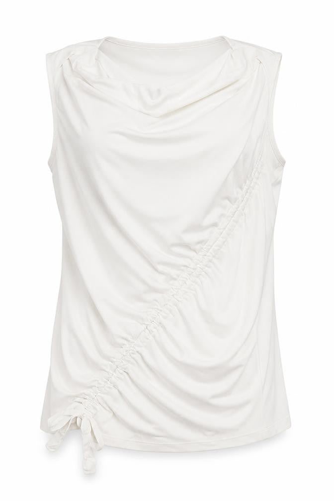 Womens UK Size 12 NEXT White Basic Tank