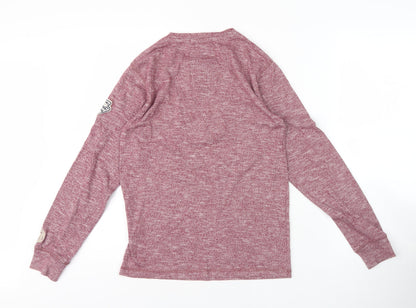 Tokyo Laundry Men's Red Long Sleeve Shirt - S