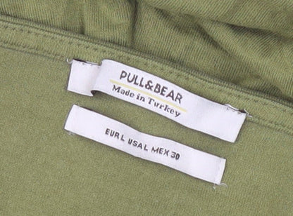 Pull & Bear Women's Green Jumpsuit Size 12 Wide-Leg Sleeveless