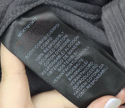 McKenzie Men's Grey Polo Shirt - Size L, Short Sleeve