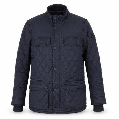 Mens UK Size S Burton Blue Quilted Coat