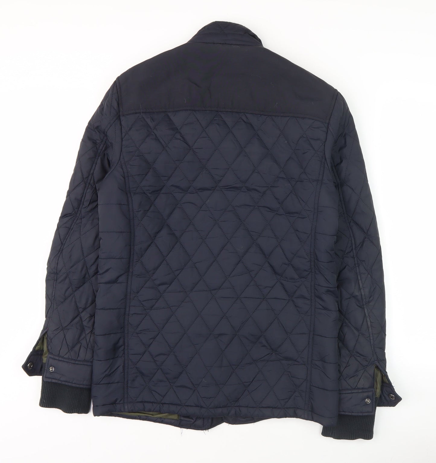 Mens UK Size S Burton Blue Quilted Coat