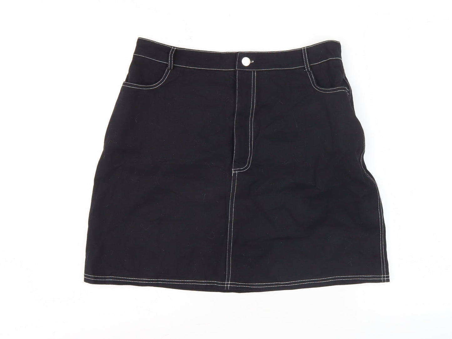Womens UK Size L ROMWE Straight & Pencil  Skirt