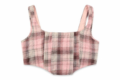 Womens UK Size 14 Missguided Pink Cropped Tank