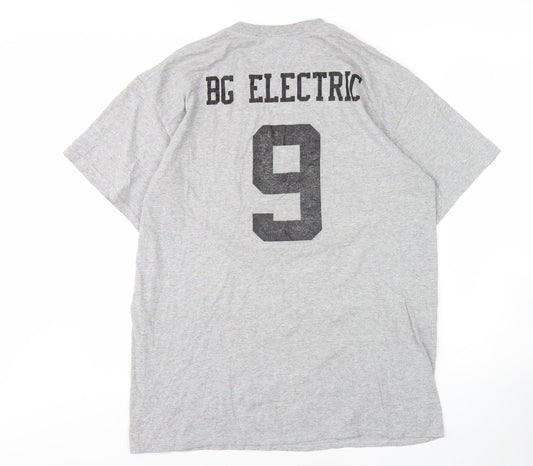 Mens UK Size L Gildan Grey  T-Shirt