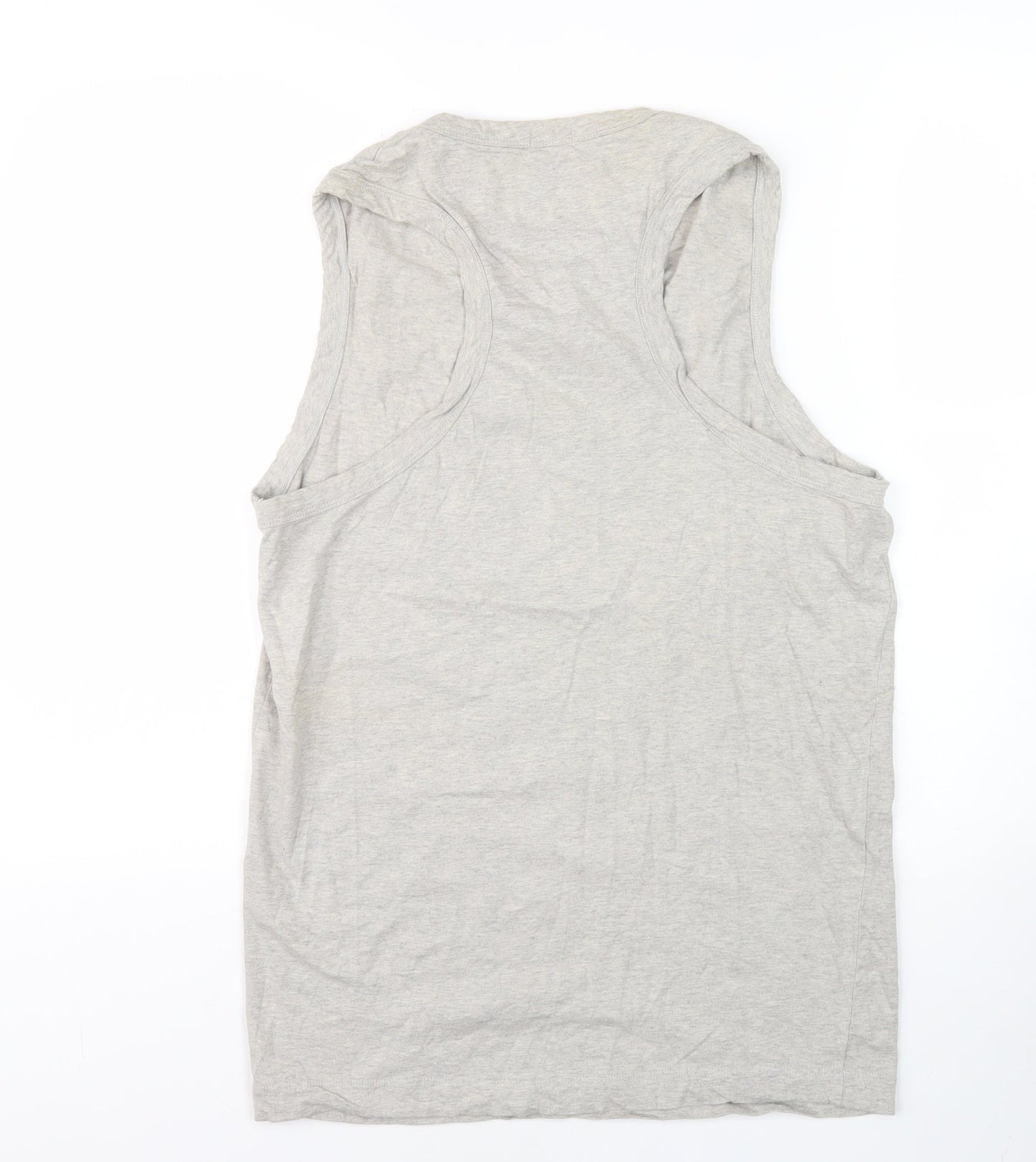 Russell Athletic Men's Grey Sleeveless Top - Medium