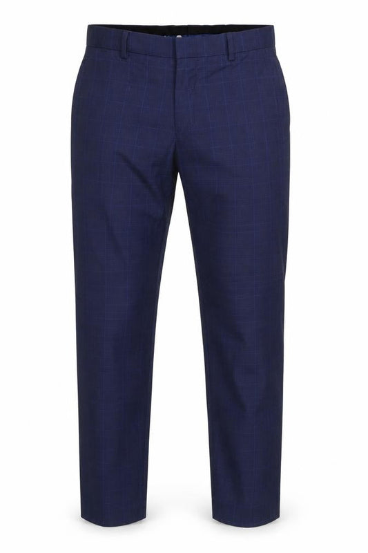 Mens UK Size 30R Ben Sherman  Formal Blue Trousers