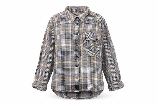 Womens UK Size S Mango Multicoloured Basic Button-Up