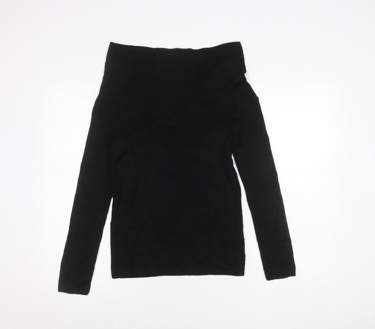 Womens UK Size 10 Marks and Spencer Black  T-Shirt