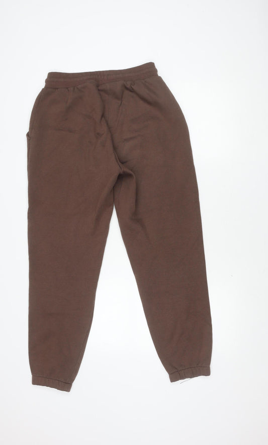 Collusion Women's Brown Jogger Trousers - Size S