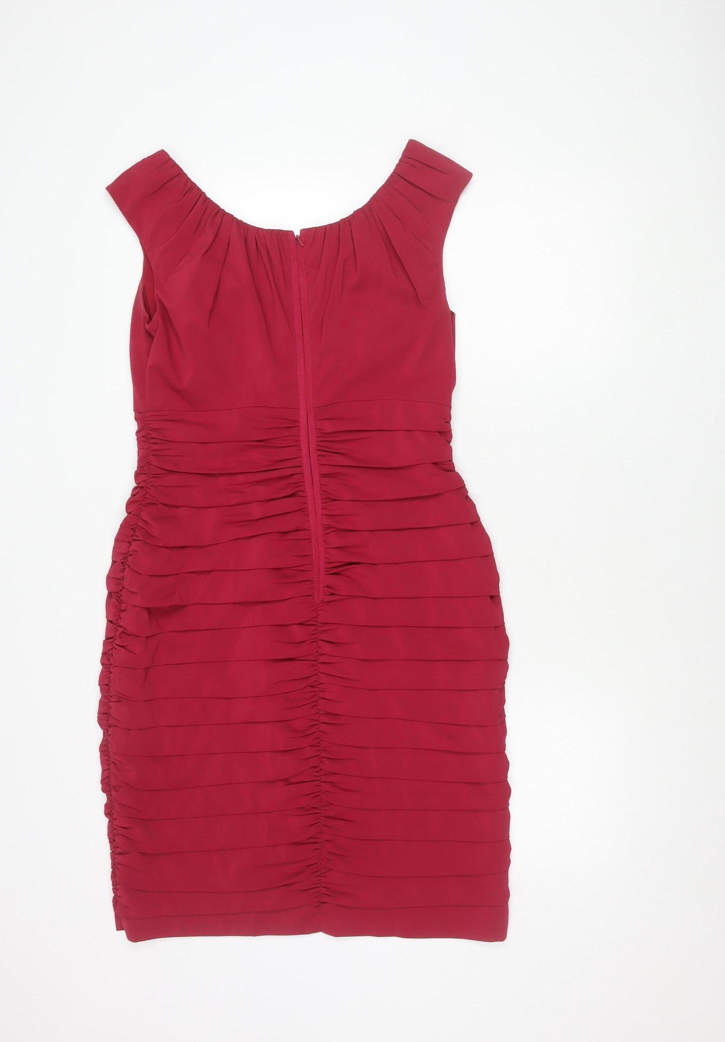 Coast Women's Red Sheath Dress, Size 12