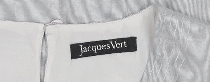 Jacques Vert Women's Grey Sleeveless Blouse Size 10