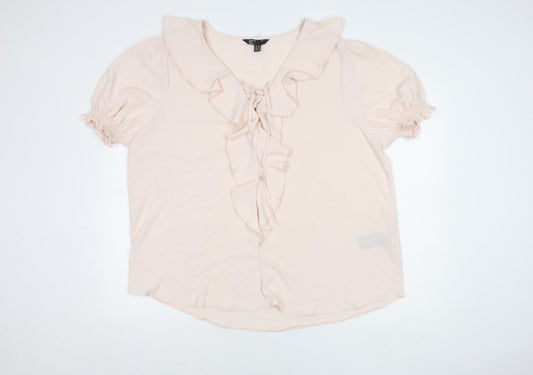 Womens UK Size 22 Friends Like These Pink Basic Blouse