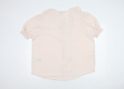 Womens UK Size 22 Friends Like These Pink Basic Blouse