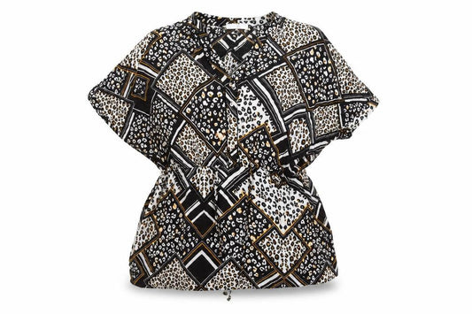 Womens UK Size 20 Julipa Multicoloured Tunic Blouse