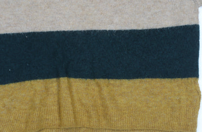 H&M Men's Multicoloured XS Pullover Jumper - Striped