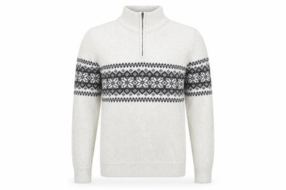 Mens UK Size S Kensington Eastside White Full Zip Jumper