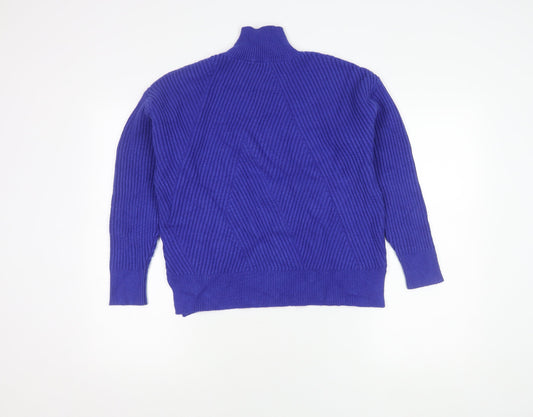 Womens UK Size XS NEXT Blue Pullover Jumper