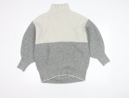 Womens UK Size S H&M Grey Pullover Jumper