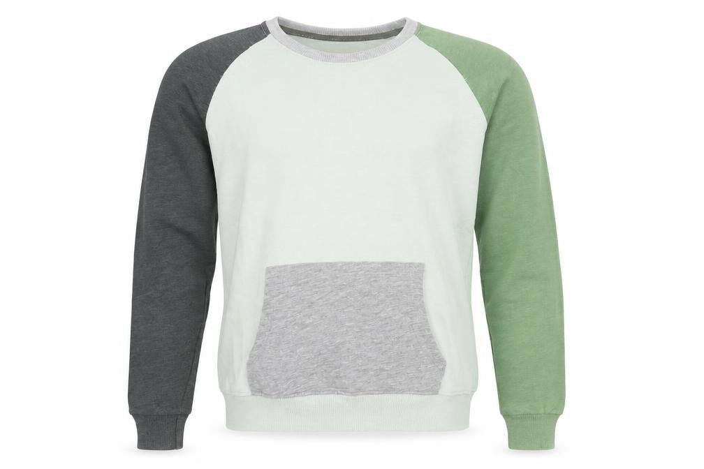 Mens UK Size S Pull & Bear Multicoloured Pullover Jumper