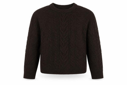 Mens UK Size M H&M Brown Pullover Jumper