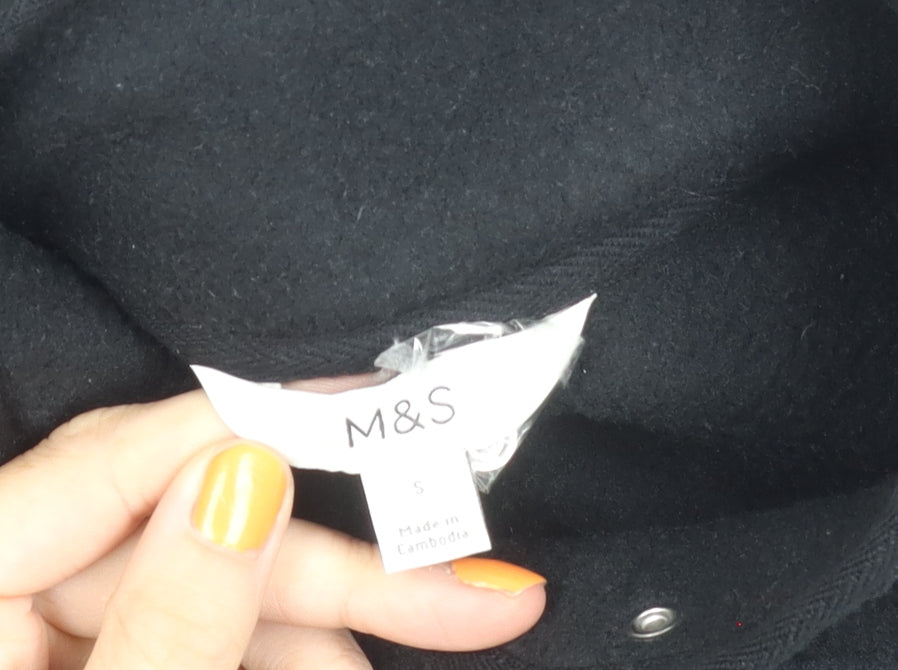 Marks & Spencer Women's Black Pullover Sweatshirt
