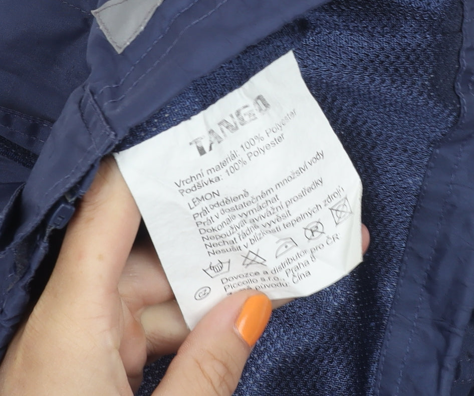 Tango Boys Blue Hooded Jacket 5-6 Years, Polyester