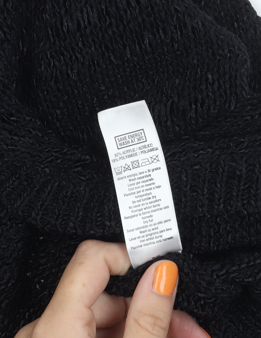 Womens UK Size M Wallis Black Cardigan