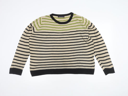 Womens UK Size 14 Marks and Spencer Green Pullover Jumper