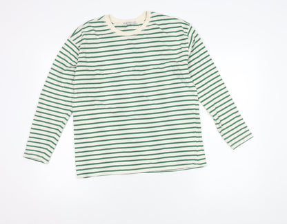 Womens UK Size XS Stradivarius Multicoloured Basic T-Shirt