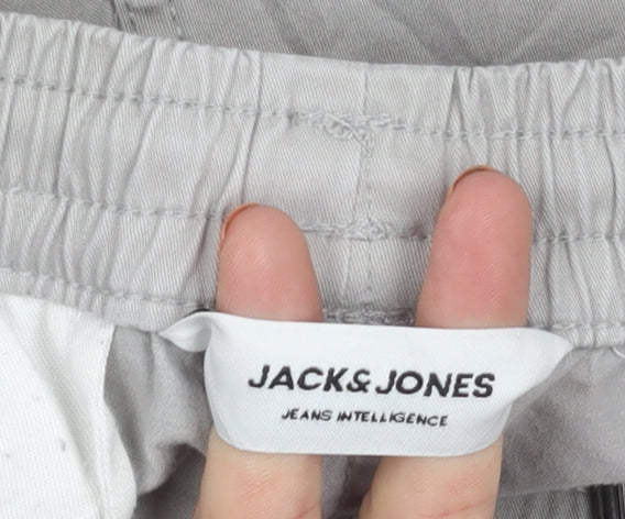 Jack & Jones Grey Joggers for Men - Size S, Casual Wear