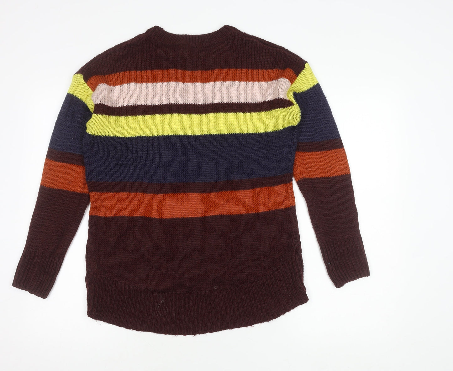Womens UK Size S New Look Multicoloured Pullover Jumper
